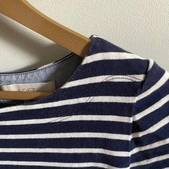 Ann Taylor LOFT Striped Nautical Shift Dress - Picture 8 of 12